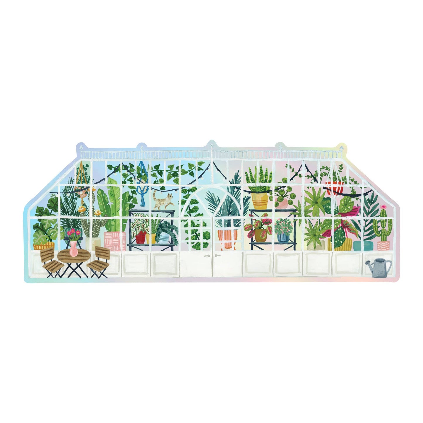 Greenhouse Sun Catcher Decal Sticker - Tampa Home & Garden Store