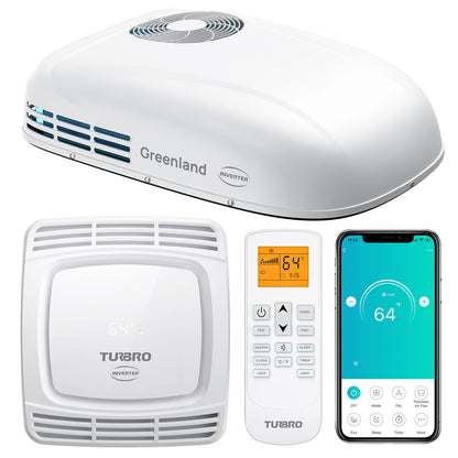 Greenland 13,500 BTU Inverter RV Air Conditioner with Heat Pump - Tampa Home & Garden Store