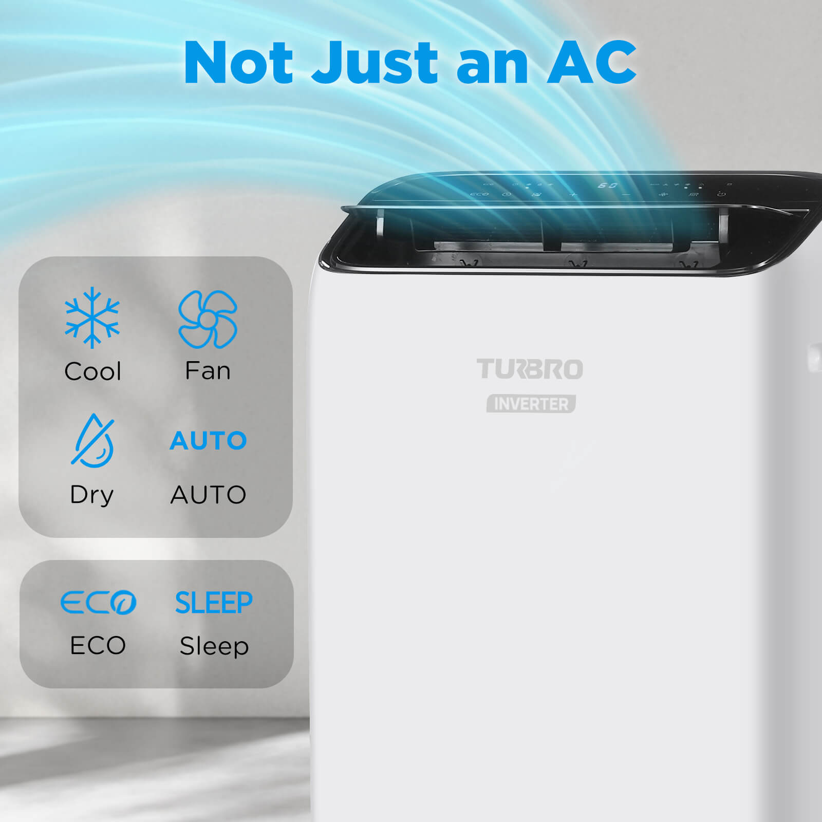 Greenland 14,000 BTU Inverter Portable Air Conditioner - Tampa Home & Garden Store