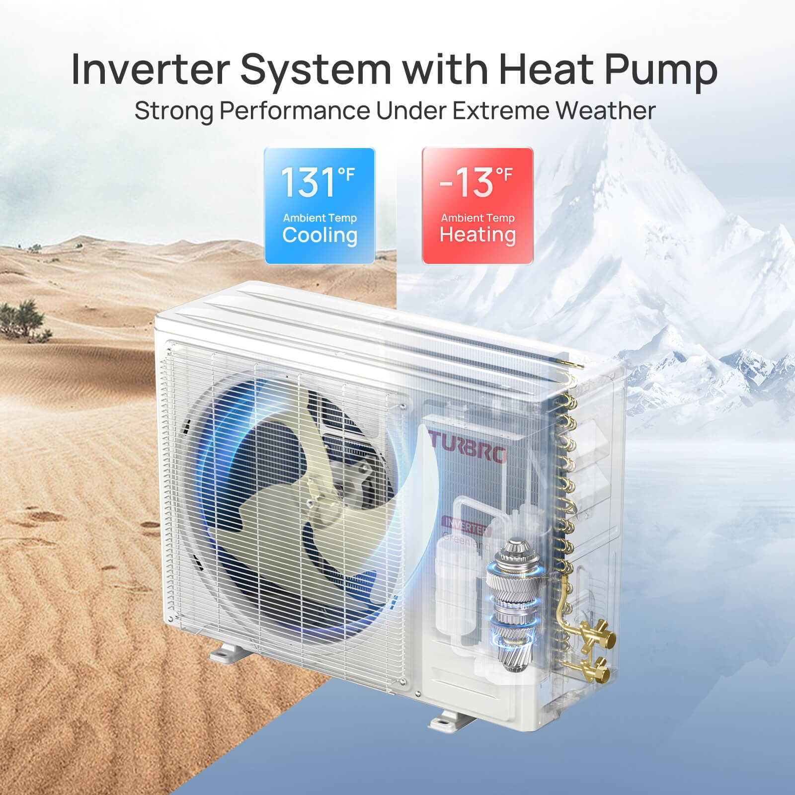 Greenland 18,000 BTU WiFi Ductless Mini Split AC with Heat Pump (R454B) - Tampa Home & Garden Store