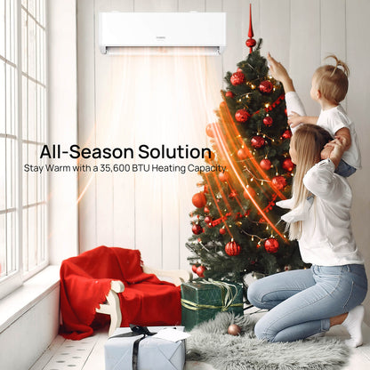 Greenland 42,000 BTU Penta-Zone(5) Mini Split AC with Heat Pump (R454B) - Tampa Home & Garden Store