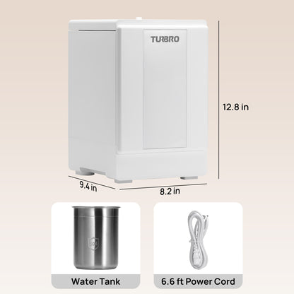 Greenland GLS04 Steam Warm Mist Humidifier, Stainless Steel 4L (1 Gal) - Tampa Home & Garden Store
