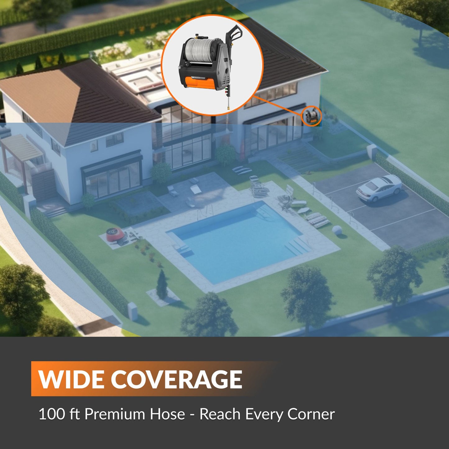 Nettoyeur haute pression Giraffe Tools Grandfalls PRO