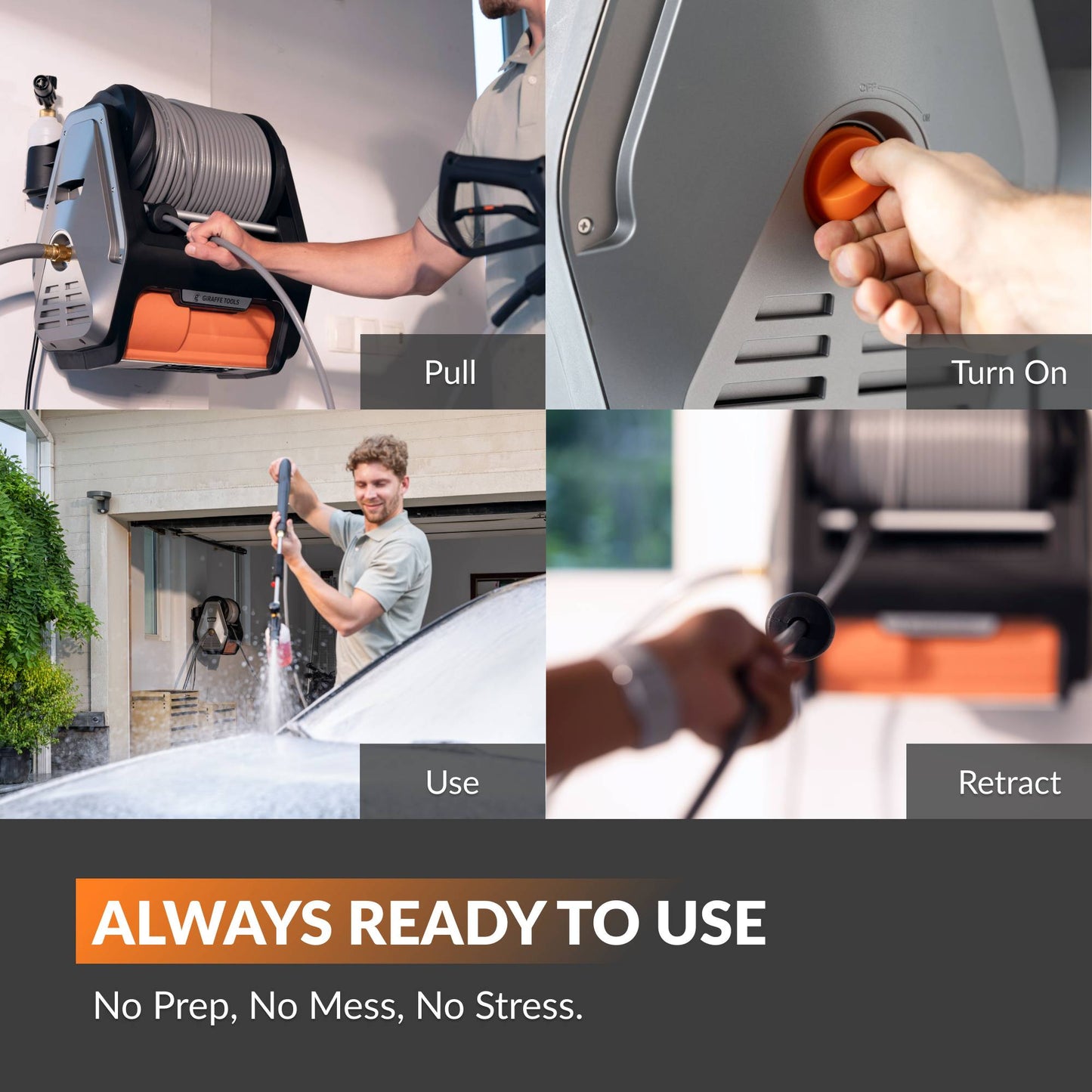Nettoyeur haute pression Giraffe Tools Grandfalls PRO