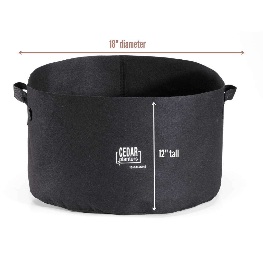 Grow Bag (15 Gallon) - Tampa Home & Garden Store