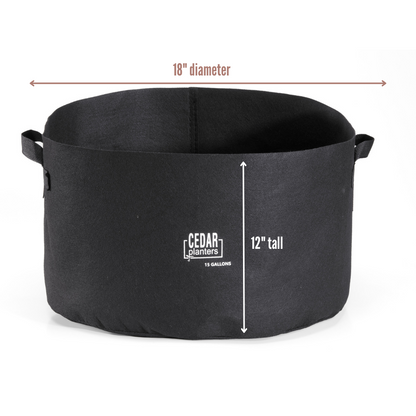 Grow Bag (15 Gallon) - Tampa Home & Garden Store