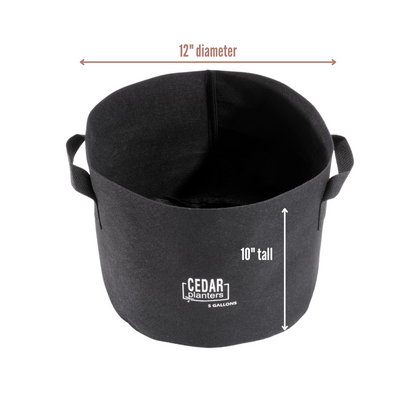 Grow Bag (5 Gallon) - Tampa Home & Garden Store