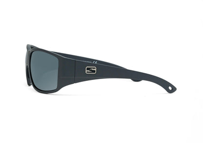 Renegade XL Matte Gray sunglasses by Skeleton Optics, matte gray frame with dark lenses on Tampa Home & Garden Store
