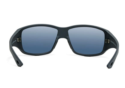 Renegade XL Matte Gray sunglasses, Skeleton Optics, matte gray frame, blue gradient lenses on Tampa Home & Garden Store