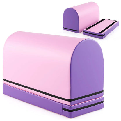 Gymnastics Vaulting Box with Detachable Mat