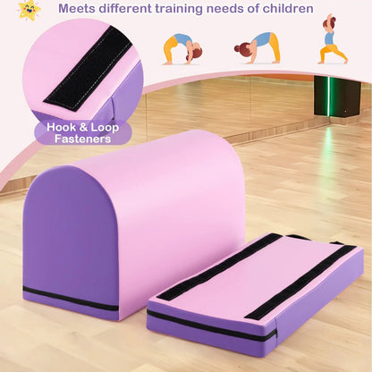 Gymnastics Vaulting Box with Detachable Mat