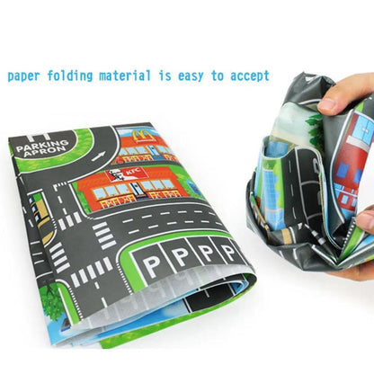Traffic Road Play Mat for Cars and Kids Rug