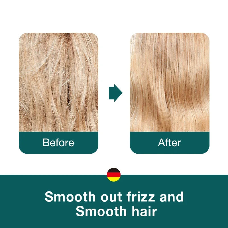 MR.GREEN hollow-out detangler brush for scalp massage; before/after blonde hair by Silcy Skin on Tampa Home & Garden Store