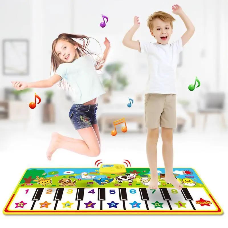 Musical Play Mat Piano With 8 Animal Sounds