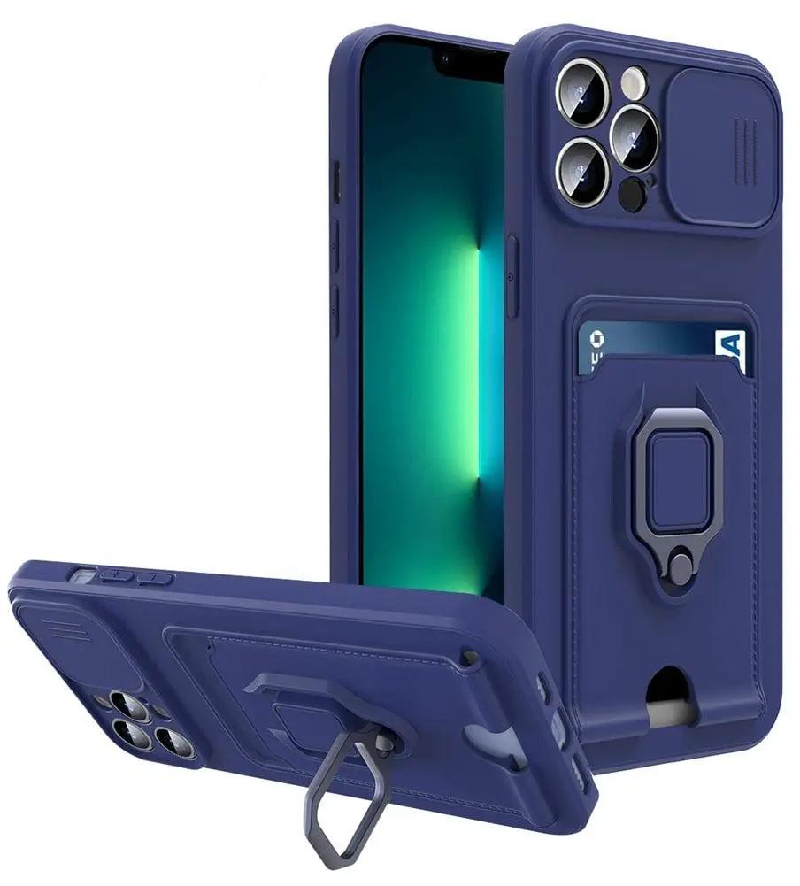Lightweight Heavy Duty Case With Kickstand Ring