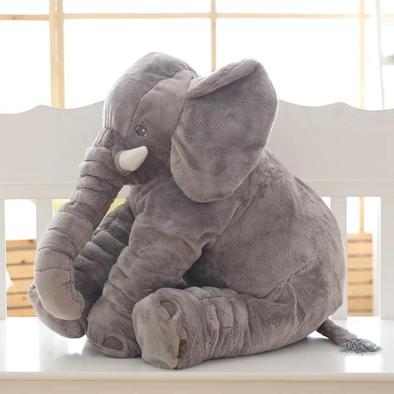 Cute Elephant Plush Stuffed Animal and Pillow