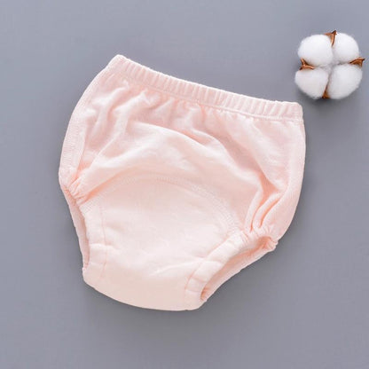 Stevvex pink baby cloth diaper cover, 6-layer gauze breathable reusable nappies on Tampa Home & Garden Store