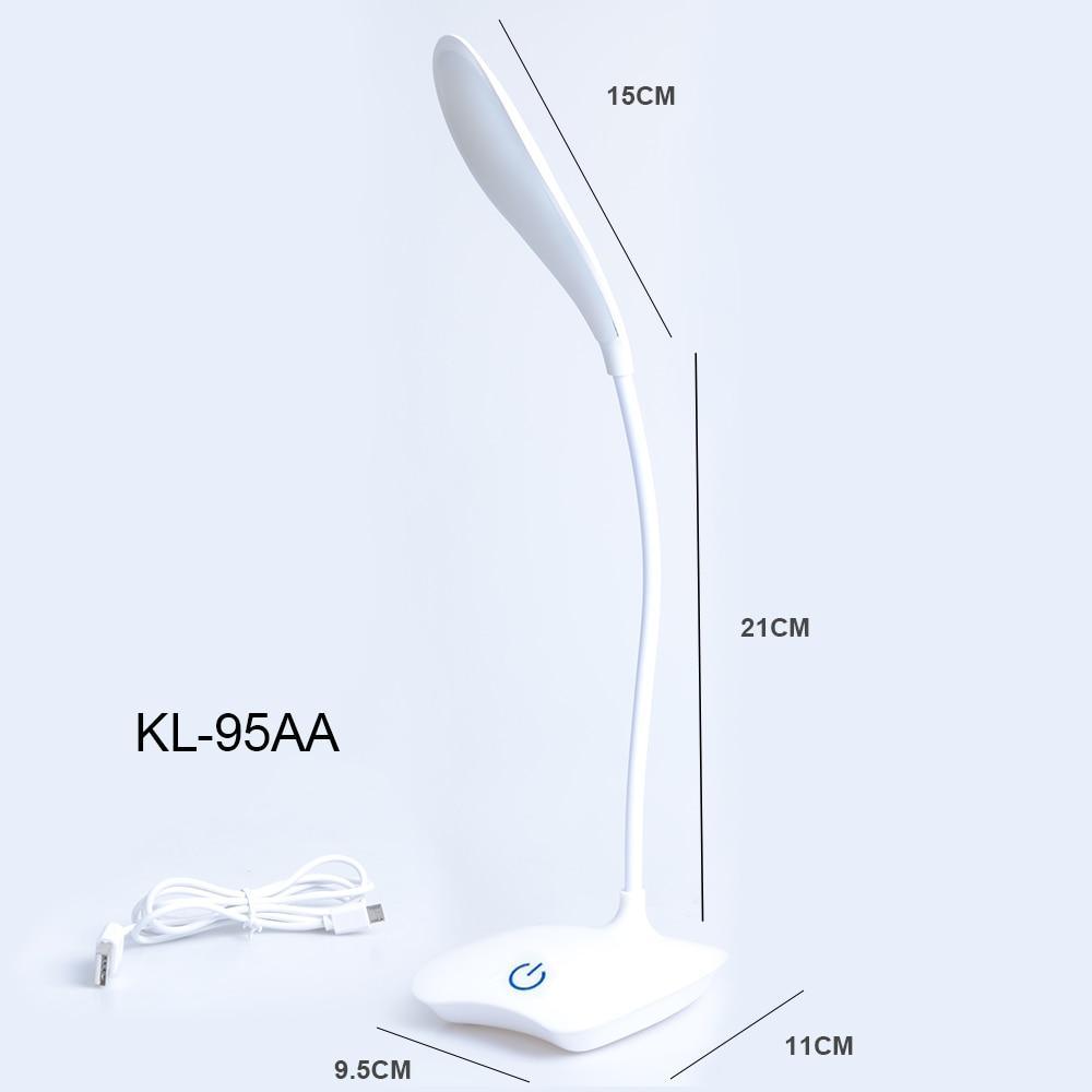 STEVVEX desk lamp ST5LM45013CCC white LED, rechargeable battery, USB cable included on Tampa Home & Garden Store