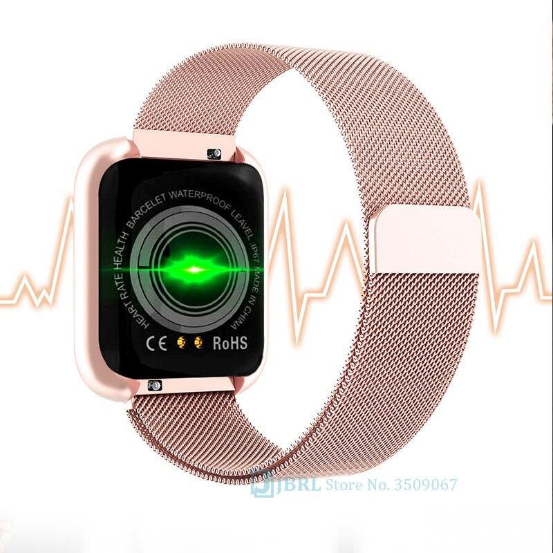 Stainless Steel Smart Watch for Fitness and Sport