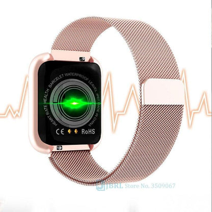 Stainless Steel Smart Watch for Fitness and Sport