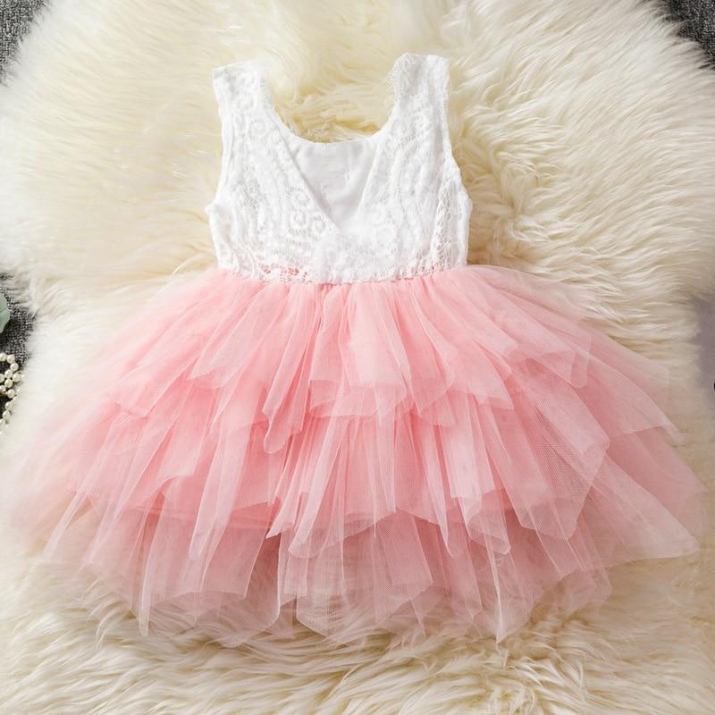 Baby girl dress Stevvex lace bodice pink tulle on Tampa Home & Garden Store