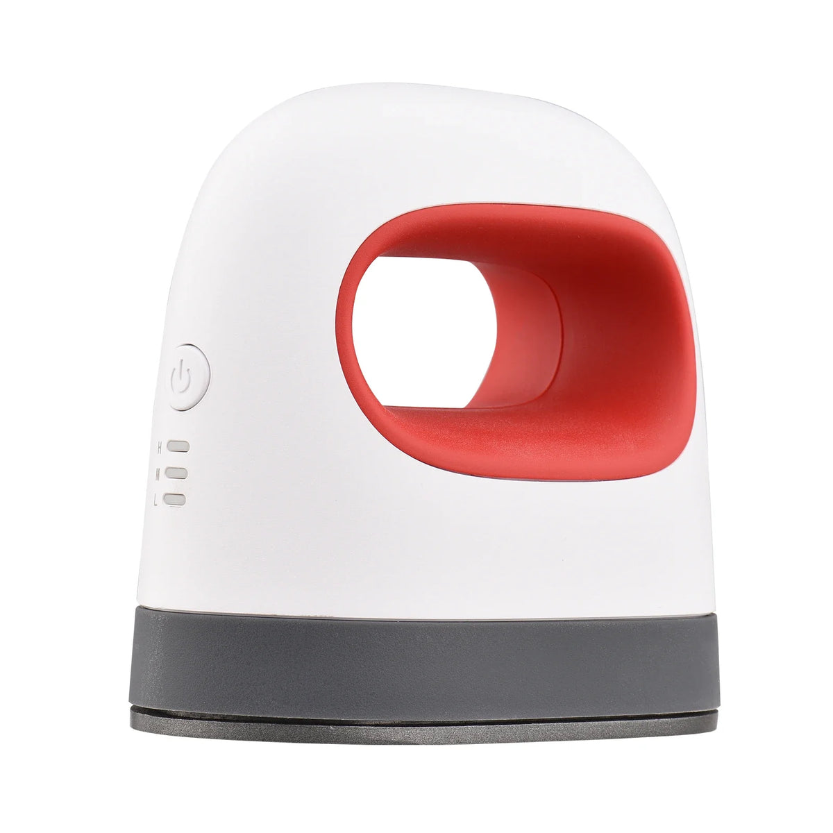 Mini heat press machine for t-shirts by UpTrend Deals with white body and red inner handle on Tampa Home & Garden Store