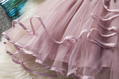 Stevvex baby dress pink tulle layered skirt newborn party outfit on Tampa Home & Garden Store