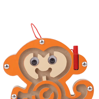 Children Magnetic Maze Toy and Wooden Puzzle Game