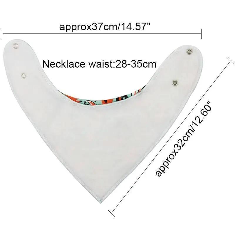 Baby Bandana Bibs Triangle Scarf Cotton for Kids