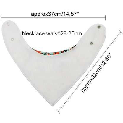 Baby Bandana Bibs Triangle Scarf Cotton for Kids