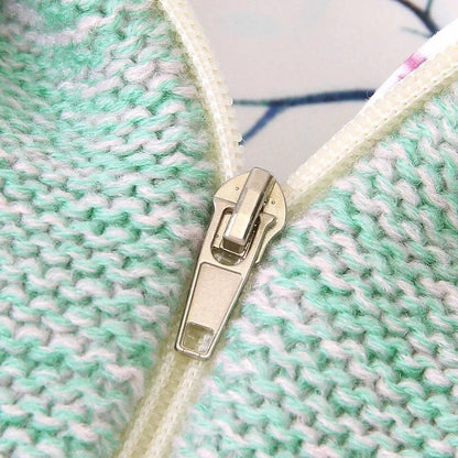 Newborn Knit Sleep Bag for Stroller Swaddle