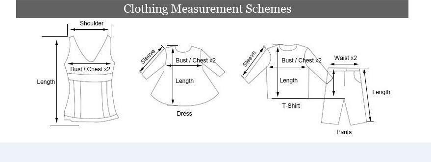 Baby outfits measurement diagram showing vest top, dress, and tee with pants by Stevvex on Tampa Home & Garden Store