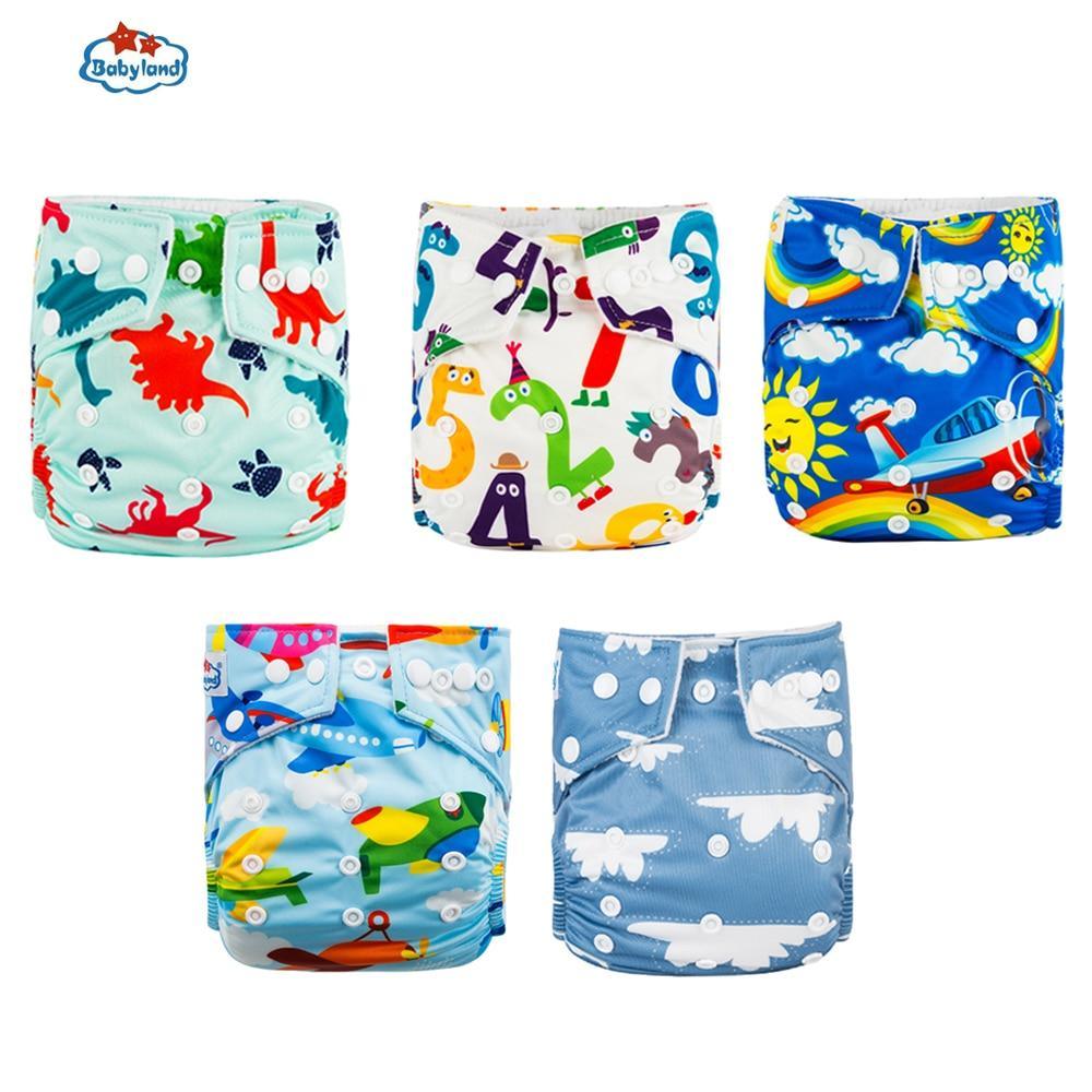 Stevvex Modern Luxury Printed Baby Pocket Cloth Diapers 5pc assorted prints on Tampa Home & Garden Store