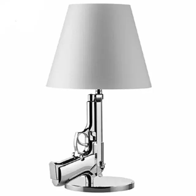 DecorBites Gold Ak47 Floor Lamp Resin Night Light