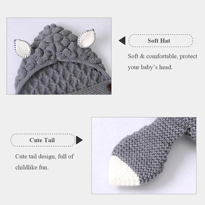 Stevvex Knitted Newborn Baby Blanket and Swaddle