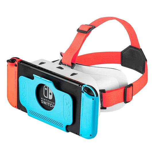 FLIPSTYLEZLLC Nintendo Switch Labo VR glasses with blue Joy-Con shells on Tampa Home & Garden Store