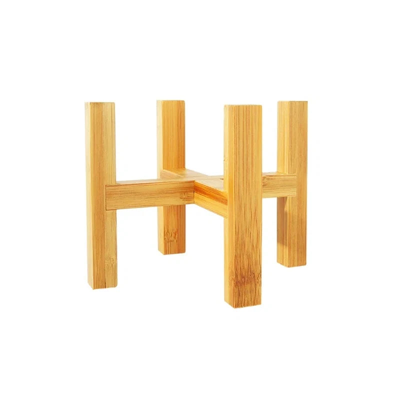 Wooden Plant Stand for Home and Garden Decor