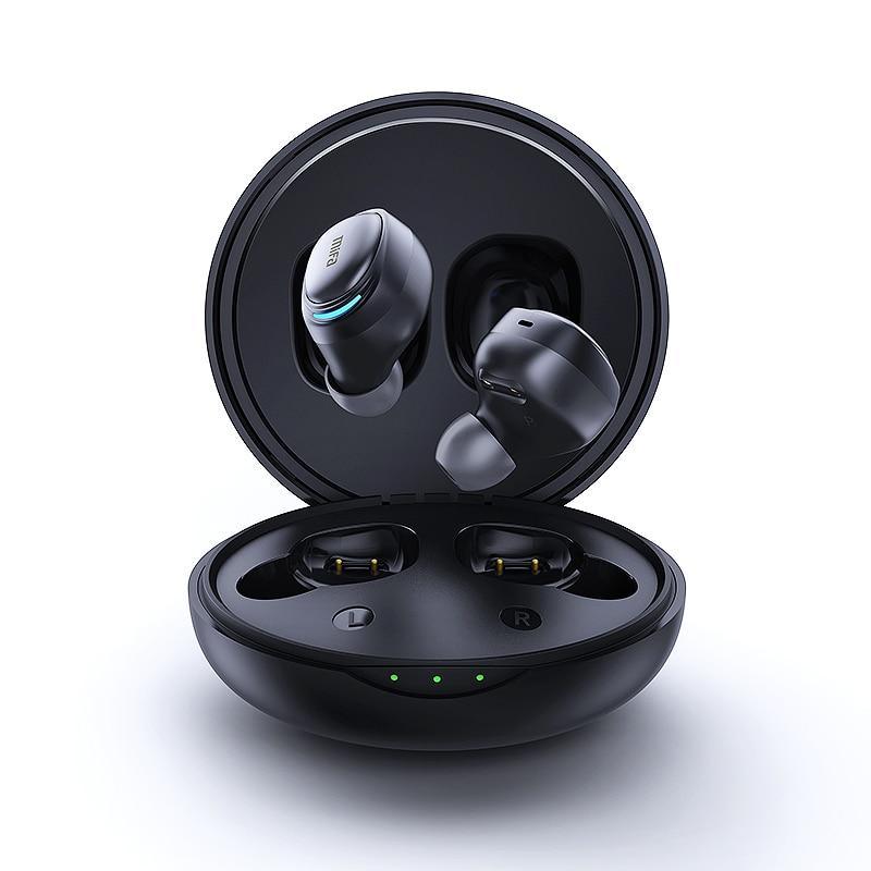 Stevvex in-ear wireless earbuds with charging case, black, touch controls, 2 pieces on Tampa Home & Garden Store