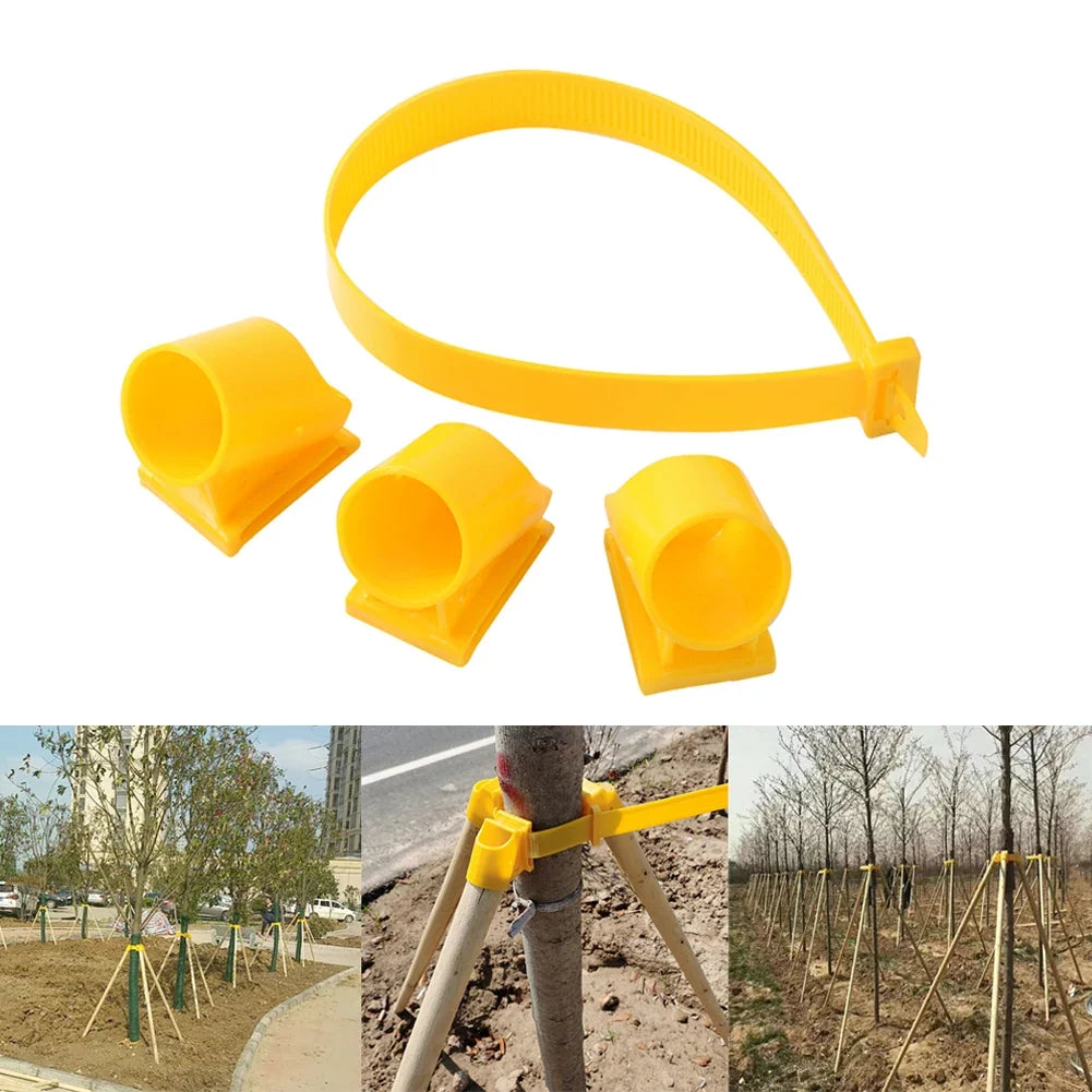 Tree Support Stakes and Flexible Plant Ties