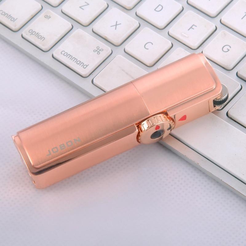 Stevvex rose-gold triple-torch cigarette lighter with dial flame adjustment on Tampa Home & Garden Store