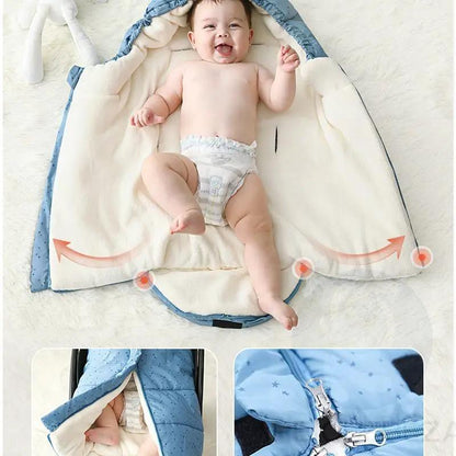 Newborn Winter Warm Baby Sleeping Bag Stroller