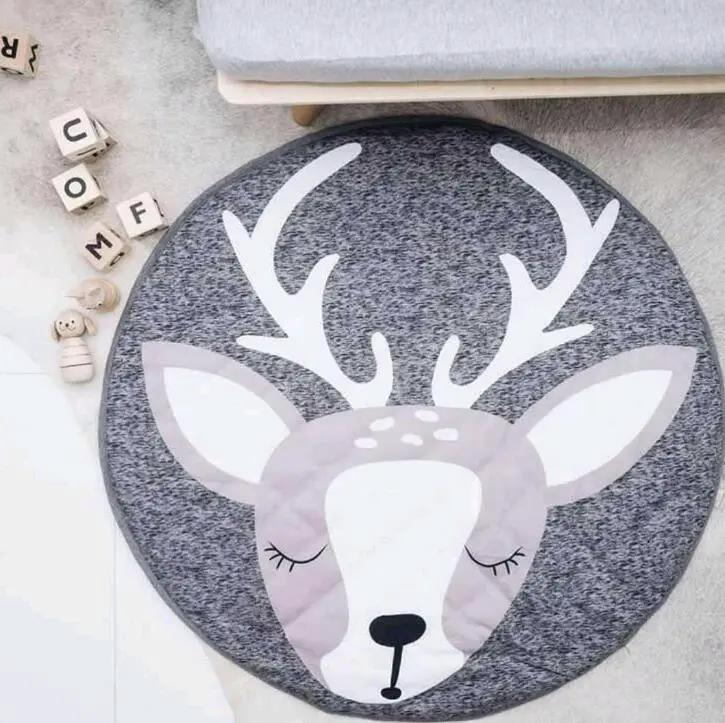 Cartoon Baby Play Mats for Kids Crawling Rug