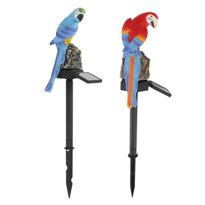Parrot Shaped LED Garden Lamp Solar Outdoor Light
