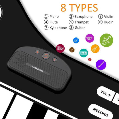 Musical Piano Mat For Kids Touch Play Rug Sound