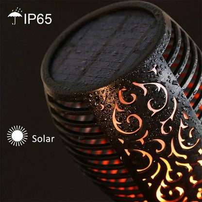 Led Solar Flame Torch for Yard and Garden Pathway