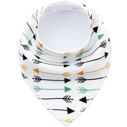 Baby Bandana Bibs Triangle Scarf Cotton for Kids
