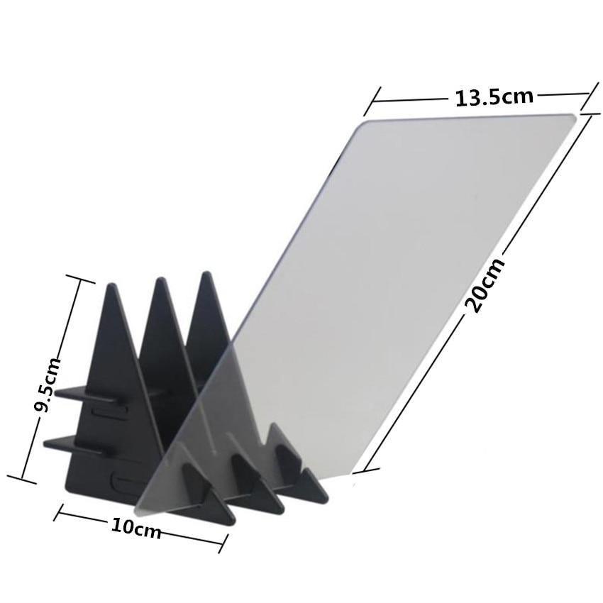 Stevvex LED projection drawing board with 13.5x20 cm black stand on Tampa Home & Garden Store