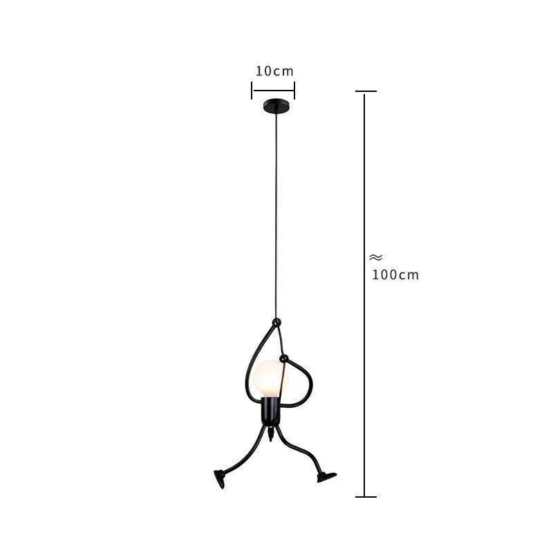 Industrial Pendant Light and Cartoon Fixture
