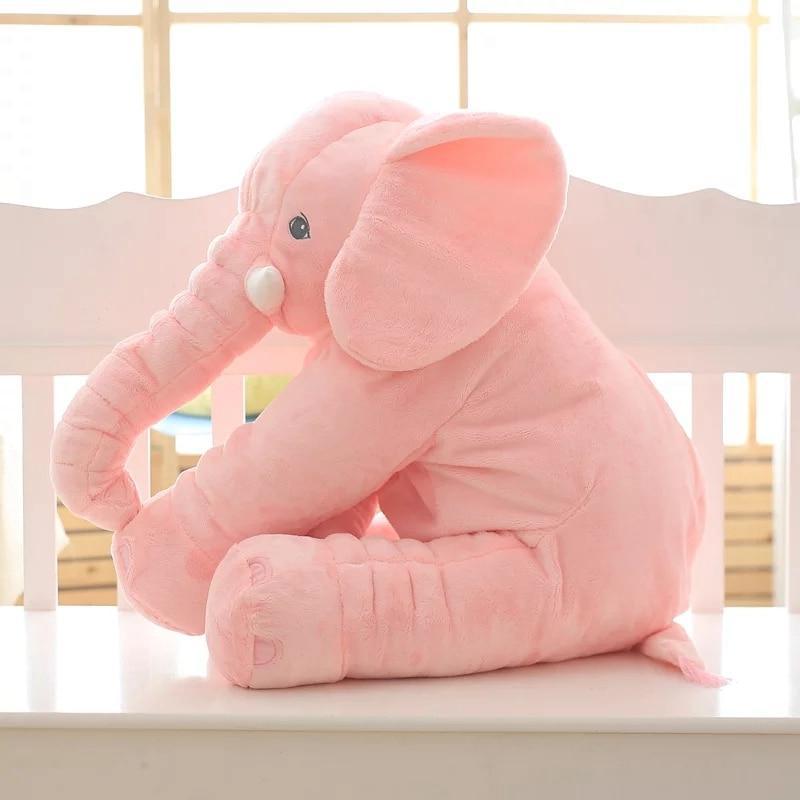 Cute Elephant Plush Stuffed Animal and Pillow