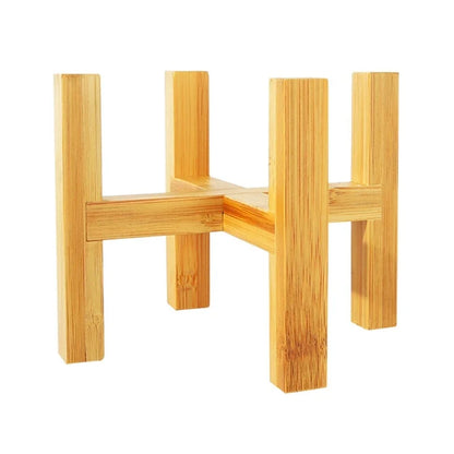 Wooden Plant Stand for Home and Garden Decor